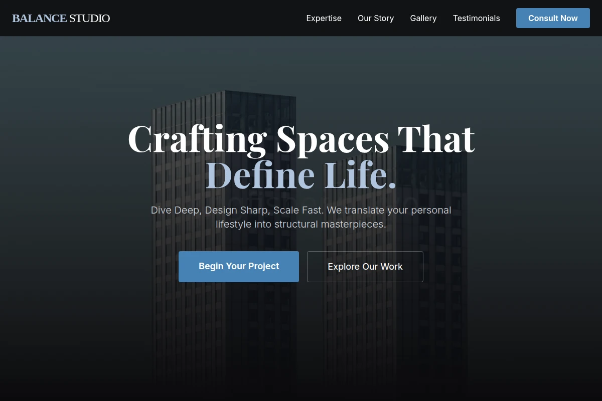 Balance Architecture Studio