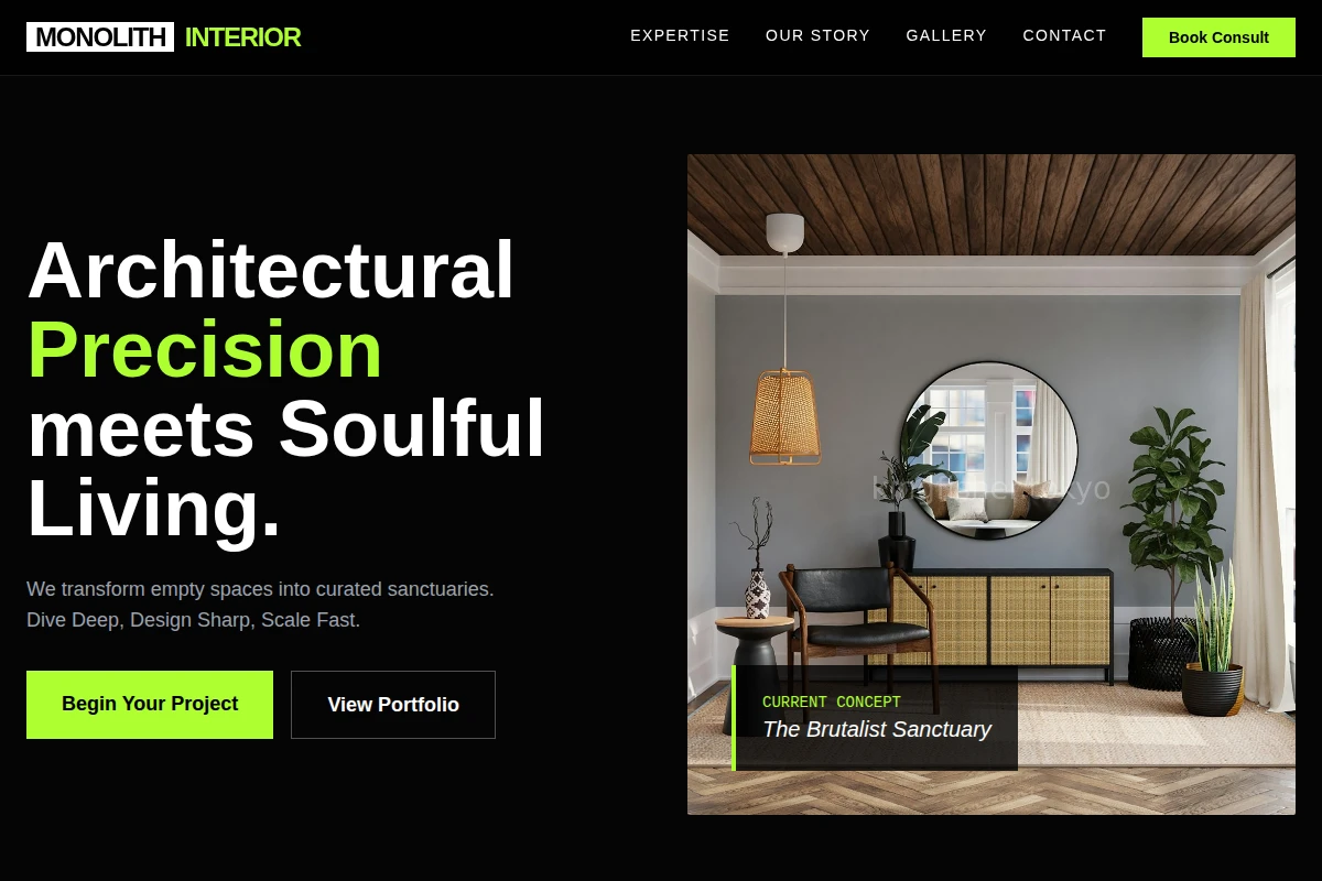 Monolith Interior Design